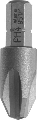 Wera - 5056535001 Series 1 851/1 Z Sheet Metal Bit, Phillips PH 4 Head x 32mm Blade in Kuwait