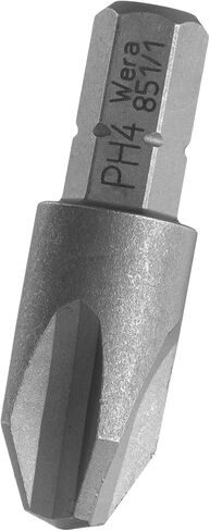 Wera - 5056535001 Series 1 851/1 Z Sheet Metal Bit, Phillips PH 4 Head x 32mm Blade in Kuwait