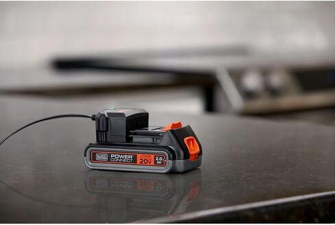 BLACK+DECKER 20V MAX Lithium Battery POWERCONNECT 2.0Ah Cordless Tool Battery Packs, Lightweight Power Tool Battery, Charger Sold Separately (LBXR2020-OPE) in Kuwait
