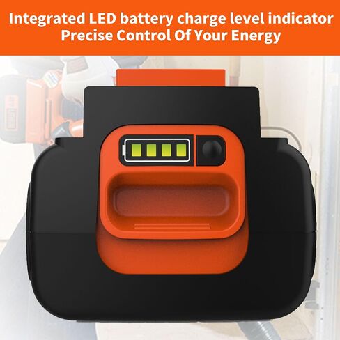 Powilling 40 Volt 3.5Ah Replacement Battery for Black and Decker 40V Battery LBX2040 LBXR36 LBXR2036 LST540 LCS1240 Compatible with 36V/40V MAX Black and Decker Power+ Tools in Saudi Arabia