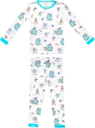 Copper Pearl 2 Piece Pajama Sets, Stylish Long Sleeve Pajamas for Babies Toddlers and Kids, 12 Months - 5 Years in Kuwait