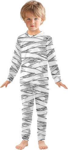 Doughnut Pajamas Long Sleeve Sleepwear 2-Piece Pajama Set in Kuwait