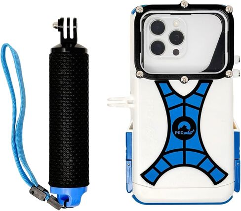 Pro Shot Touch Case 2.0 – Waterproof iPhone Housing, Rated to 50 ft, Compatible with All iPhones, Ideal for Snorkeling, Shallow Diving, and Water Sports. (Fits All iPhones Including 17 Pro & Pro Max) in Kuwait