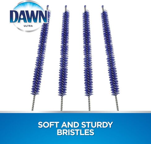 Dawn Straw Cleaning Brush for Reusable Straws, 4 pack in Kuwait