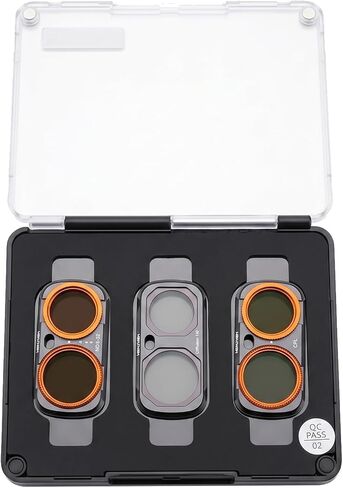 Luna Ultra ND Filter, 3 Pack - CPL, Black Diffusion 1/4, VND2-32 | Magnetic Lens Filters Set for Insta360 Luna Ultra, Multi-Coated Neutral Density, HD Optical Glass for Vlogging & Photography in Kuwait
