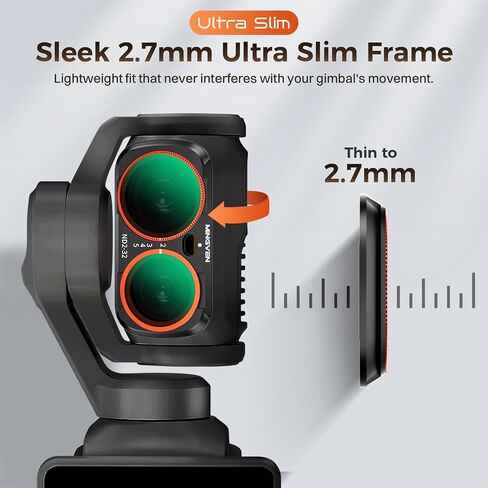 Luna Ultra ND Filter, 3 Pack - CPL, Black Diffusion 1/4, VND2-32 | Magnetic Lens Filters Set for Insta360 Luna Ultra, Multi-Coated Neutral Density, HD Optical Glass for Vlogging & Photography in Kuwait