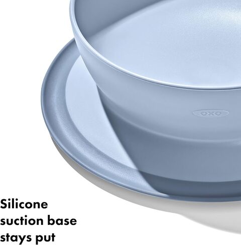 OXO Tot Stick and Stay Suction Bowl - Dusk in Kuwait
