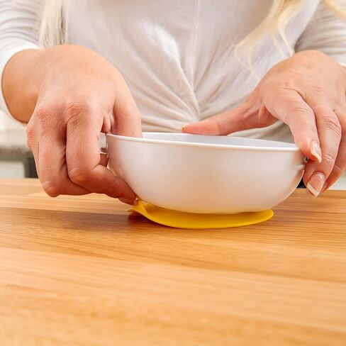 Dr. Brown's No-Slip Strong Suction Bowls for Babies and Toddlers, Baby Led Feeding, 2-Pack, BPA Free, 4m+ in Kuwait