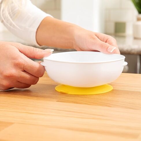 Dr. Brown's No-Slip Strong Suction Bowls for Babies and Toddlers, Baby Led Feeding, 2-Pack, BPA Free, 4m+ in Kuwait