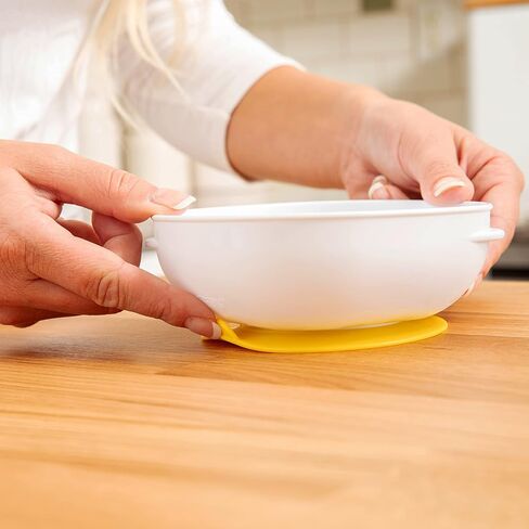 Dr. Brown's No-Slip Strong Suction Bowls for Babies and Toddlers, Baby Led Feeding, 2-Pack, BPA Free, 4m+ in Kuwait