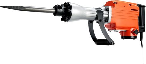 VEVOR Demolition Jack Hammer, MAX 2200W Electric Jackhammer Heavy Duty, 1350 BPM Concrete Breaker 2pcs Chisels Bit Chipping W/Case in Kuwait