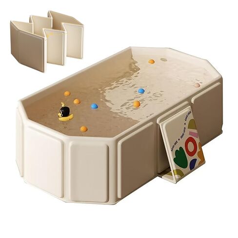 Collapsible Baby Bathtub, Portable & Foldable Bathtub for Newborns to Toddlers, Easy to Store, Lightweight for Home & Travel, SpaceSaver Baby Tubs for Kids in Kuwait