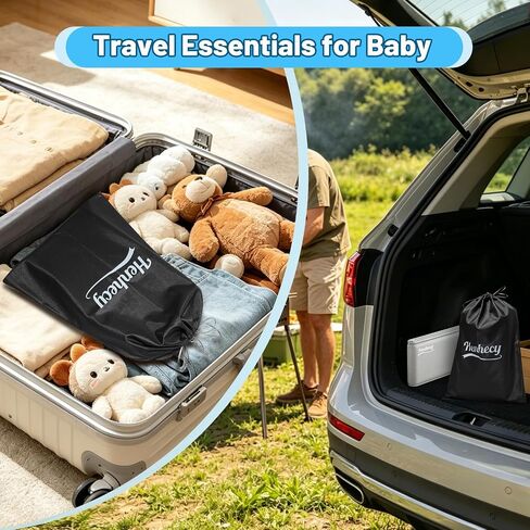 Collapsible Baby Bathtub, Travel Bathtub for Toddler, Portable Foldable Tub for Kids, with Drain Plug, Non-Slip Base, No Assembly Required, Fits Ages 6M+(Waterproof Storage Bag Included) in Kuwait