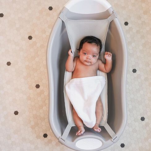 Regalo Baby Basics Infant Bath Tub with Air Mesh Sling, Adjustable Baby Bathtub for Newborn to Toddler, Baby Bath Seat Support, Easy Clean with Drying Hook in Kuwait