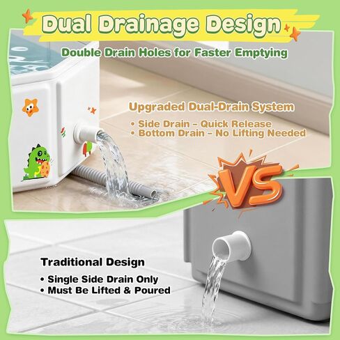 Collapsible Baby Bathtub with Drain Plug, Portable Foldable Toddler Bath Tub for Shower, Space Saving Travel Baby Tub for Infant Toddler Kids in Kuwait