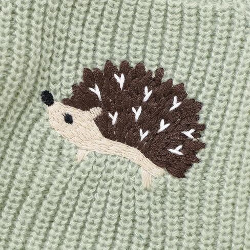 Baby Hedgehog Knit Sweater for Boys and Girls, Spring & Fall Wear in Saudi Arabia