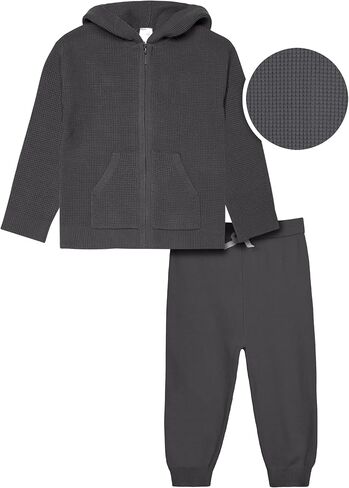 Modern Moments by Gerber Baby & Toddler Hooded Sweater Jacket & Jogger in Kuwait