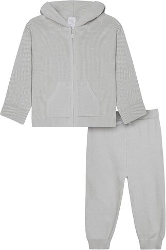 Modern Moments by Gerber Baby & Toddler Hooded Sweater Jacket & Jogger in Kuwait