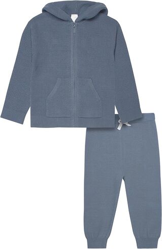 Modern Moments by Gerber Baby & Toddler Hooded Sweater Jacket & Jogger in Kuwait