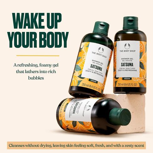 The Body Shop Shower Gel | Luxurious & Refreshing, 25.3 oz in Kuwait