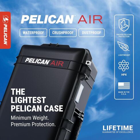 Pelican Air 1535 Case With Trekpack Dividers - Black in Kuwait