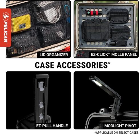Pelican Air 1535 Case With Trekpack Dividers - Black in Kuwait