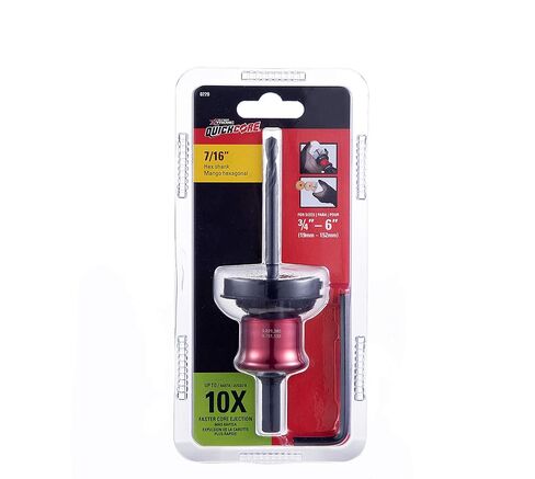 7/16" QuickCore Quick Change Arbor Assembly w/Pilot Bit and Hex Key in Kuwait