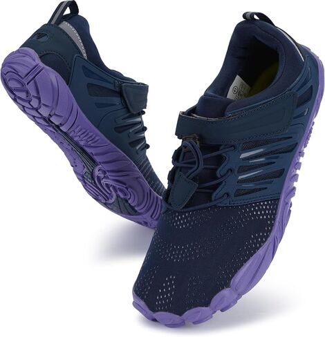 WHITIN Women's Minimalist Barefoot Trail Running Shoes W30 | Wide Toe Box, Zero Drop, Durable Textured Rubber Sole, Design for Hiking, Camping, Gym, Workout in Kuwait