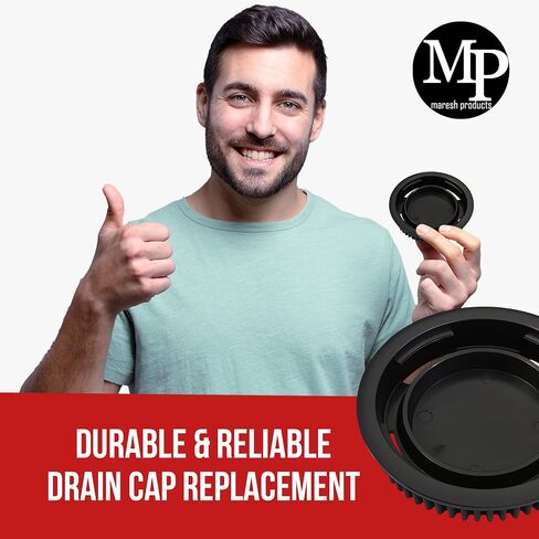 MP Maresh Products Drain Cap Compatible with Shop Vac Wet/Dry Vacuum Cleaner - Replacement Drain Cap for Wet and Dry Vacuum - Durable 2-3/4" Tank Drains Part Number 7446800-1 Pack in Kuwait