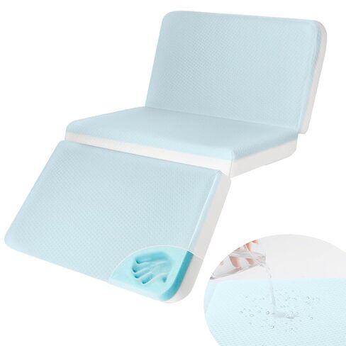 3'' Waterproof Full Size Crib Mattress for Baby, 52x27.5 Inch | Portable Crib Mattresses for Toddler, Firm Foam Standard Mattress for Toddler Bed, Travel Trifold Mattress Floor Certified in Kuwait