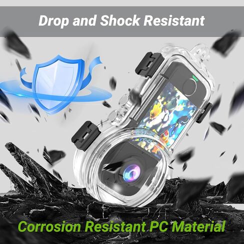 Insta 360 X4 Air Invisible Dive Case, Waterproof Up to 50m (164ft) Splash Prevention Housing, Underwater Dive Protective Shell for Insta360 X4 Air with Bracket Accessories in Kuwait