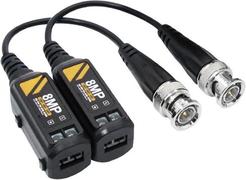 Multiple Format Video Transmitters for AHDs TVIs CVBS Signals Passive Twisted Pair Design Ensures Stable Long Distan in Kuwait