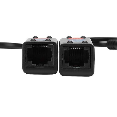 8MP Video Balun Transceiver, Transmits Power and Video Signals Twisted Pair, Supports HD CVI AHD TVI CVBS, with LED, for CCTV Security Camera System 12V to 48V in Kuwait
