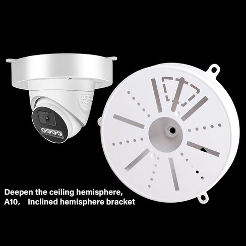 Security Camera Junction Box for Dome CCTV Cameras Brackets Outdoor Use with Concealed Cable Management CCTV Camera Mount in Kuwait