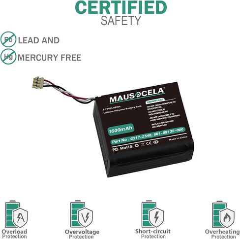 1600mAh 3.7V Camera Replacement Battery For Go P'ro Hero+, Hero+LCD | Compatible with CHDHB-101, HWHL1 in Kuwait