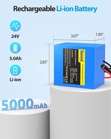 12V 15000mAh Rechargeable Battery Pack with Charger, Replacement Lithium Battery Compatible with 12 Volt Devices RC Car, LED Light Strip, DIY, Boat, Robot, CCTV Camera in Saudi Arabia