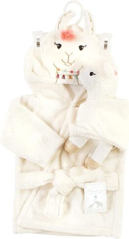 Little Treasure unisex-baby Plush Bathrobe and Toy Set in Saudi Arabia