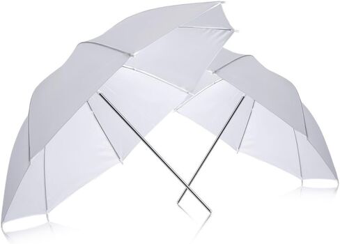 Neewer (2) 33" 83cm Photography Studio Flash Translucent White soft Umbrella in Kuwait