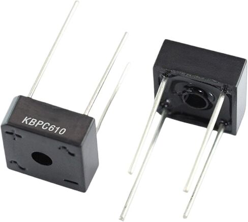 10/20/50/100/200Pcs KBPC610 Bridge Rectifier DIP-4 Square 6A/1000V(200Pcs) in Kuwait