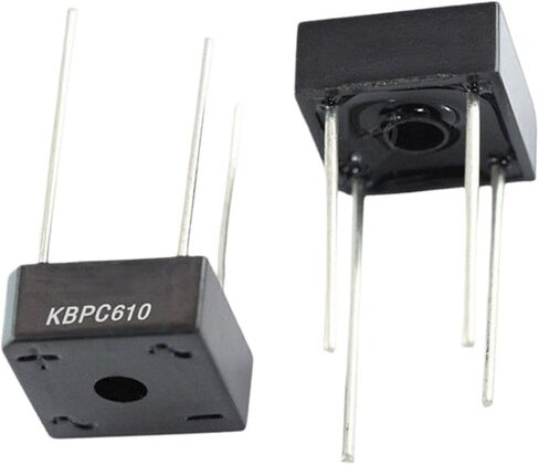 10/20/50/100/200Pcs KBPC610 Bridge Rectifier DIP-4 Square 6A/1000V(200Pcs) in Kuwait