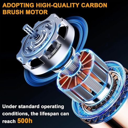 3800RPM Electric Motor Vibrating Motor Carbon Brush Motor Adjustable Power Supply for Electric Massage Chair Bed Industry Sieve Shaker Vibrators (DC24V) in Kuwait