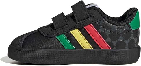 adidas Boys Vl Court 3.0 Slip On Sneakers Shoes Casual - Pink, White in Kuwait