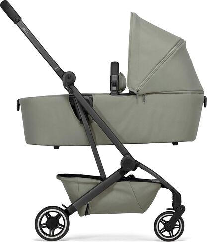 Joolz AER+ Carrycot for Newborn (0-6 Months) - One-Hand Foldable Cot - Breathable Mattress - Lightweight Stroller Bassinet for Baby (Up to 20lbs)- Extended Sunhood - Water-Repellent (Sage Green) in Kuwait