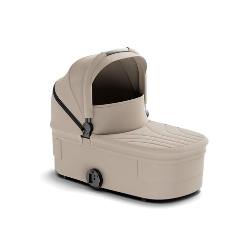 mompush Vira Bassinet for Newborns, UPF 50+ Extendable Canopy, Breathable Mattress with Machine-Washable Cover, All-Weather Protection, Carry Handle in Kuwait
