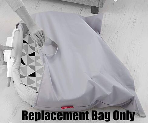 Replacement Cover for Fisher-Price Bassinet - Fisher-Price Stow 'n Go Basinett DXY20 ~ Replacement Gray Storage and Travel Bag in Kuwait