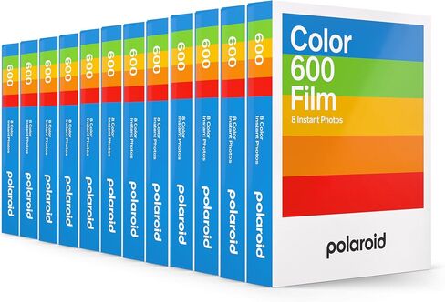 Polaroid Color Film for 600 12 Pack, 96 Photos (6014) in Kuwait