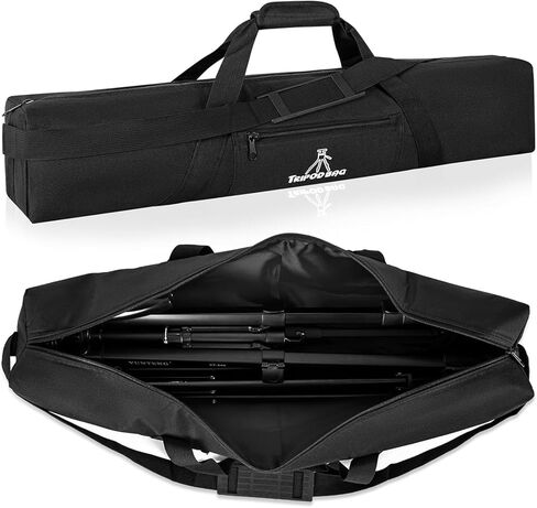 TORIBIO Tripod Carrying Case, 31x5.5x5.5in Heavy Duty Tripod Bag with Shoulder Straps and Handles, Multifunctional Monopod Case for Music Stand, Lights, Speakers, Cameras, Booms, Microphone Stands in Kuwait