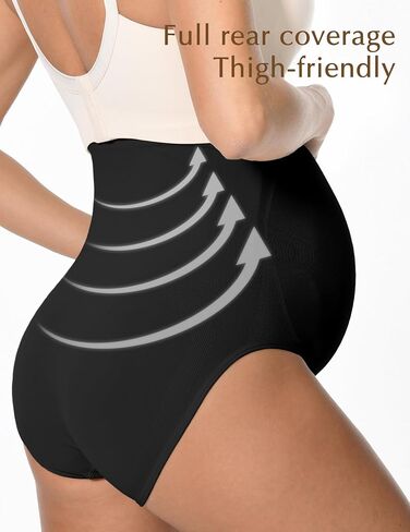 HOFISH Seamless Over-Bump Maternity Underwear, High-Waisted Panties | Seamless over-bump maternity panties with No-Show edges, No-Roll comfort and Gentle Support. in Kuwait