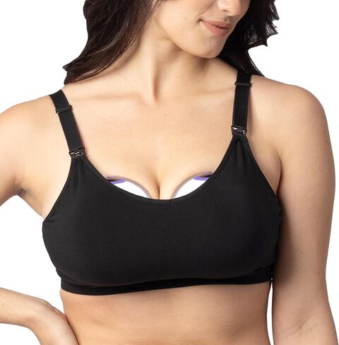 Lansinoh Kindred Bravely Nursing Bra for Breastfeeding, Comfortable & Supportive, Sizes Fit from 28B - 44I in Kuwait