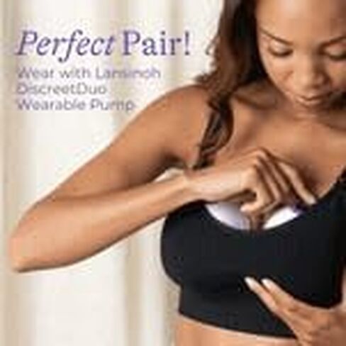 Lansinoh Kindred Bravely Nursing Bra for Breastfeeding, Comfortable & Supportive, Sizes Fit from 28B - 44I in Kuwait
